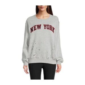 Chaser Gray New York Graphic Sweatshirt